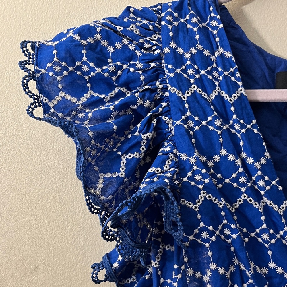 o.p.t. Jardin Blue Patterned Maxi Dress - Picture 9 of 10